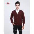 Yak Wool/Cashmere V Neck Cardigan Long Sleeve Sweater/Cardigan/Clothes/Knitwear